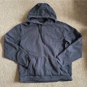 Hill City Men’s Large Navy Blue Heavyweight Pullover Hoodie Sweatshirt